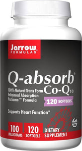 Coenzyme Q10 100 MG 120 Gélules FORMULES JARROW